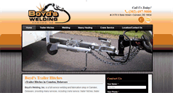 Desktop Screenshot of boydswelding.com